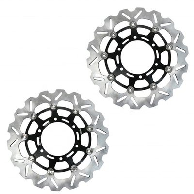 ID 102mm Discos de freio Substituição para Suzuki Motocicletas Peças Durável Fit GSX R 600 750 1000 2.27kg
