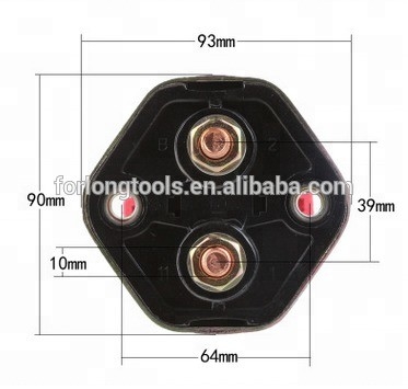Automóvel Universal Battery Isolator Desconect Switch Referência de desenho para fácil instalação