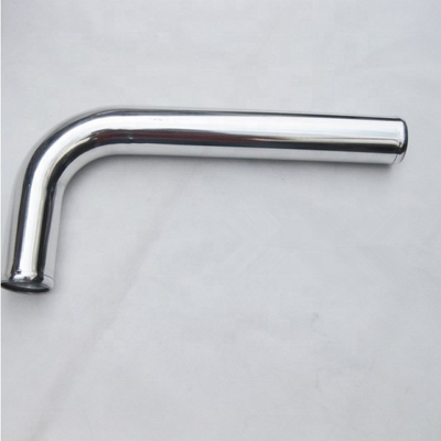 Atualize o seu Intercooler 1.8mm espessura tubo de entrada para o fluxo de ar ideal em dobrar 57MM ângulo reto em forma de L alumínio