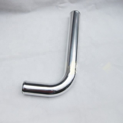 Atualize o seu Intercooler 1.8mm espessura tubo de entrada para o fluxo de ar ideal em dobrar 57MM ângulo reto em forma de L alumínio