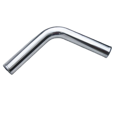 Ângulo de 75 graus cabeça redonda código de alumínio tubo de carga turbo de entrada com 500mm 63mm diâmetro do tubo e 1,6mm espessura do tubo