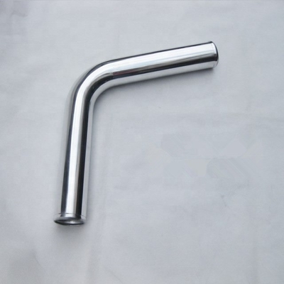 Ângulo de 75 graus cabeça redonda código de alumínio tubo de carga turbo de entrada com 500mm 63mm diâmetro do tubo e 1,6mm espessura do tubo