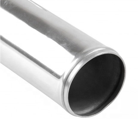 Técnica de processamento de revestimento polido e final de 90 graus Universal Alumínio Curva de cotovelo tubo de escape com conexão de pinça
