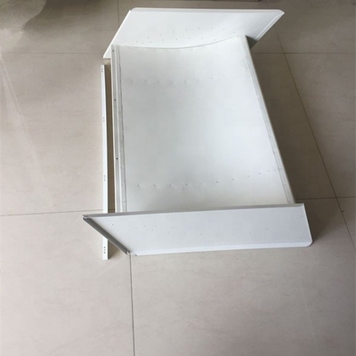 23.75&quot; Largura Universal 36 polegadas de pintura branca Sprint Car Nasse Wing para a experiência de corrida definitiva