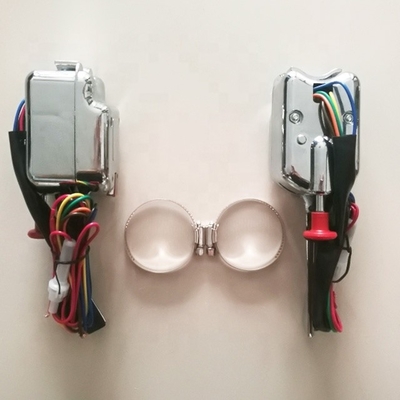 Comutador de sinal de viragem universal 12 volts para Street Hot Rod Chrome BUICK OE NO.