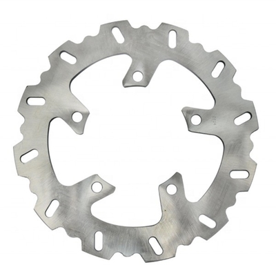 Rotor de disco de freio traseiro de espessura de 245 mm para motocicleta de estrada Yamaha FZ6 600 FZ6 Fazer 600 Feito de aço inoxidável durável