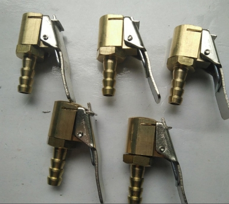 6MM 8MM Pneus de automóveis Pneus de rodas Chuck de ar inflador de bomba conector de válvula de clipe para veículos universais prontos para envio