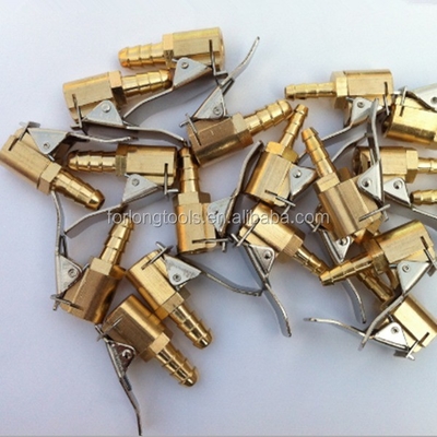 6MM 8MM Pneus de automóveis Pneus de rodas Chuck de ar inflador de bomba conector de válvula de clipe para veículos universais prontos para envio