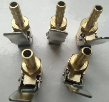 6MM 8MM Pneus de automóveis Pneus de rodas Chuck de ar inflador de bomba conector de válvula de clipe para veículos universais prontos para envio