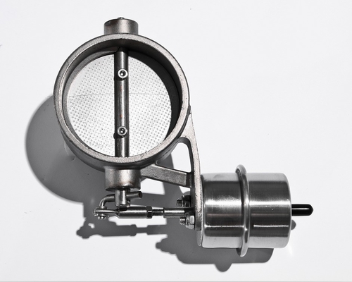 Universal Year Set de válvula de escape de aço inoxidável com atuador de vácuo de 2,5 &quot;Paipa aberta e fechada Universal Car Make