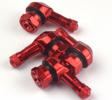 40 mm de comprimento Universal Car Fitment Motorcycle pneu tampa de válvula com corpo de alumínio e núcleo de latão de longa duração