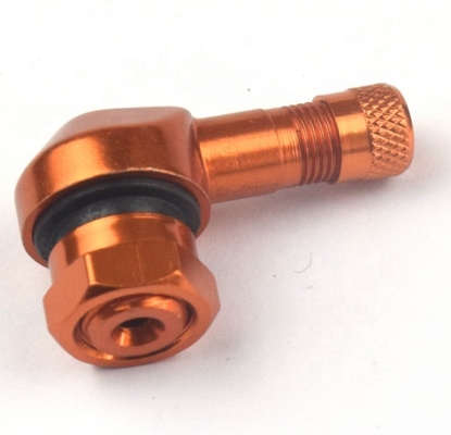 40 mm de comprimento Universal Car Fitment Motorcycle pneu tampa de válvula com corpo de alumínio e núcleo de latão de longa duração
