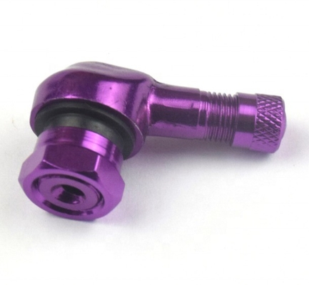 40 mm de comprimento Universal Car Fitment Motorcycle pneu tampa de válvula com corpo de alumínio e núcleo de latão de longa duração