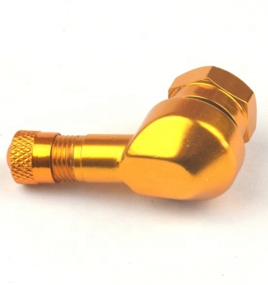 40 mm de comprimento Universal Car Fitment Motorcycle pneu tampa de válvula com corpo de alumínio e núcleo de latão de longa duração