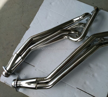 Modelo de carro universal para o Ford Mustang 5.0L V8 ESPALHO DE AÇO INOXIDÁVEL MANIFOLDO TÍPULO LONGO DE TEMPO PARA Melhorar o Fluxo de Esgotos