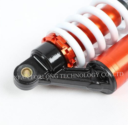 Universal Motorcycle Spring Shock Absorver 280-350mm para função de suspensão pneumática dianteira e traseira ajustável