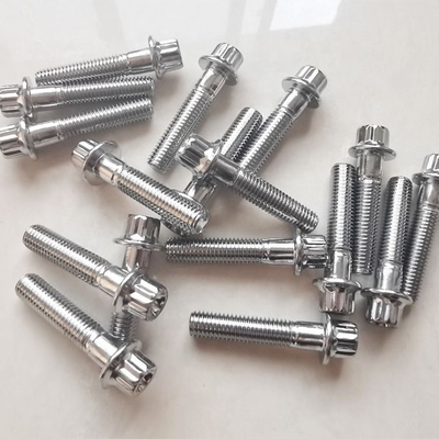 Universal de aço cromado revestido de borracha de montagem de borracha M7 x 32mm para rodas Sem design apenas estilo Sem características adicionais