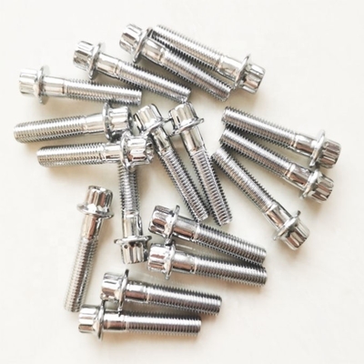 Universal de aço cromado revestido de borracha de montagem de borracha M7 x 32mm para rodas Sem design apenas estilo Sem características adicionais