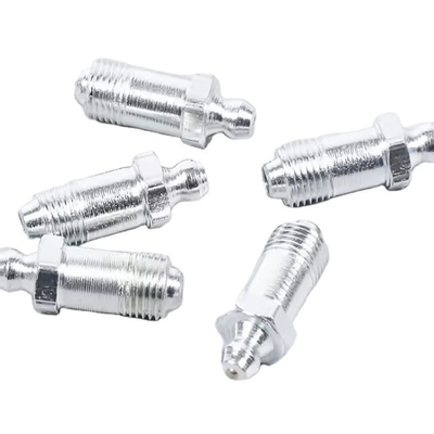 1/4&quot;-19 BSP Grease Nipple Cap aço inoxidável ajustável 90 graus para equipamentos de transporte suporte personalizado OEM