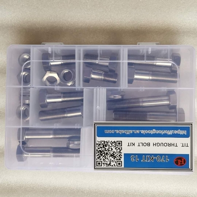 Experimente o melhor desempenho de corrida com o nosso chassi universal de titânio e o kit Q/C R/R S/P Plus Bolt
