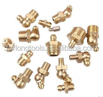 1/4&quot;-19 BSP Grease Nipple Cap aço inoxidável ajustável 90 graus para equipamentos de transporte suporte personalizado OEM