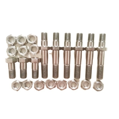 6AL-4V liga de titânio GR5 Kit de parafusos de acabamento para corrida de carros Sprint Bolt One Nut Stud Performance