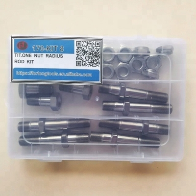 6AL-4V liga de titânio GR5 Kit de parafusos de acabamento para corrida de carros Sprint Bolt One Nut Stud Performance