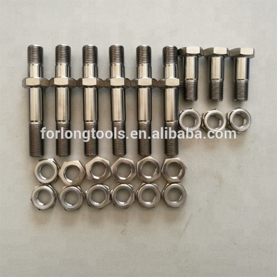 6AL-4V liga de titânio GR5 Kit de parafusos de acabamento para corrida de carros Sprint Bolt One Nut Stud Performance