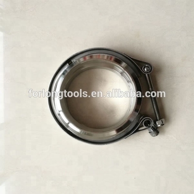 Universal Car Exhaust Down Pipe 2&quot; de aço inoxidável 304 V Band Clamp com 2 flange fácil de instalar e durável