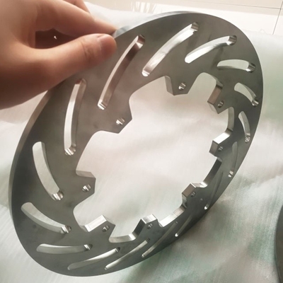 12 x.360 8 x 7 &quot;Círculo de parafuso Universal Sprint Car Titânio Rotor de freio interno Instalação universal com acabamento de titânio