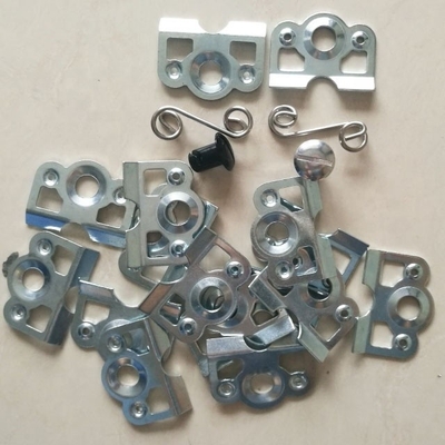 Universal de aço de giro rápido Dzus placa traseira 1 3/8 Prateleiras de montagem de fixação Instalação sem problemas para todos os modelos de automóveis