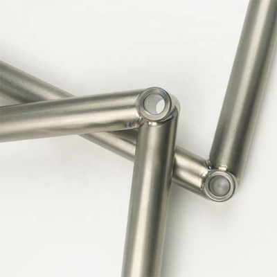Sprint Car Triple-X Universal Fitment Fácil Instalação Escada Jacobs com Titânio Natural 13 5/8 &quot;14&quot; e Três Buracos
