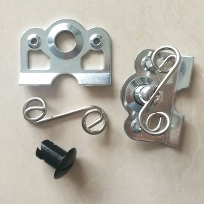 Universal de aço de giro rápido Dzus placa traseira 1 3/8 Prateleiras de montagem de fixação Instalação sem problemas para todos os modelos de automóveis