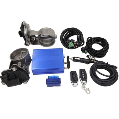 Sistema elétrico e de controlo remoto 2.36&quot; Kit de válvula de controlo universal de corte de escape elétrico para melhorar o fluxo de escape