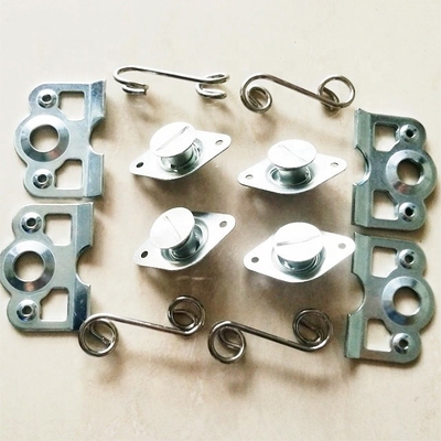 Substitua/repara Sprint Car.500 Tab Plate e molas de aço universal 7/16&quot; auto-ejetante Dzus para substituição