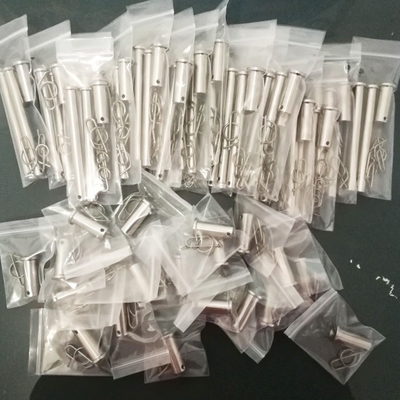 1/2&quot; x 1,3&quot; de lançamento rápido Escada Jacob Sprint Car Clevis Pins em padrão DIN Feito de titânio para desempenho