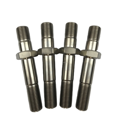 6AL-4V liga de titânio acabamento natural SPRINT CAR TITÁNIO RADIUS ROD BOLT 1/2 &quot;-20 x 1-3/8&quot; parafusos de cabeça hex com padrão DIN