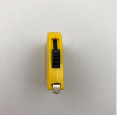 Aço amarelo 3M 10 pés Pneus Stagger Tape Medida com 1/4 polegada Largura da lâmina Construção acessível e pesada