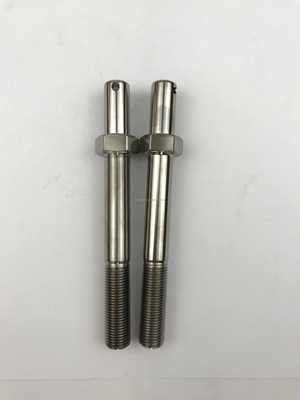 6AL-4V liga de titânio acabamento natural SPRINT CAR TITÁNIO RADIUS ROD BOLT 1/2 &quot;-20 x 1-3/8&quot; parafusos de cabeça hex com padrão DIN