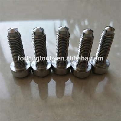 DIN Standard M7 x 24mm 6AL-4V Titânio Alloy Bolto para BBS Split Rim Wheels Melhor Material de Desempenho