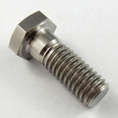 Sprint Car 5/16 &quot;-24 x 1-1/2&quot; UNF Titânio Hex cabeça parafuso padrão DIN feito de liga de titânio 6AL-4V com acabamento natural