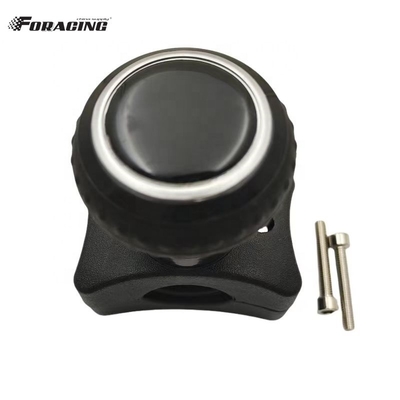 360 graus Grip bola giratória controle manual volante Booster Spinner Knob para tratores universais e empilhadeiras em preto
