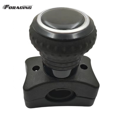 Rodas de direção pretas com botão de giro O melhor acessório de direção para rodas de 3,2 cm e 6 cm