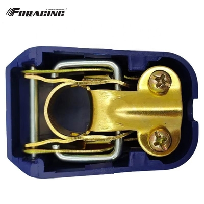 Prensagem para baixo de bateria revestida de cobre e zinco Switch Terminal 4-6 AWG Gauge Input para Car Boat Steel e Brass
