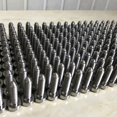 6AL-4V liga de titânio M7 * 1.0 parafusos de borda dividida para BBS acabamento natural 24.5mm Pronto para envio