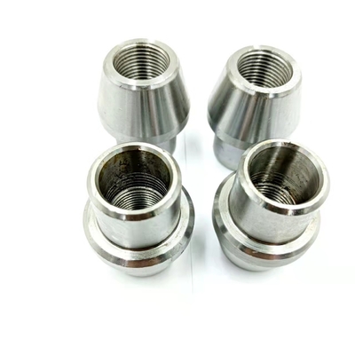 1.373&quot; Diâmetro Largo Fim LH Fêmea Tubos de Aço Fim Soldado Bung para 5/8-18 LH fios Ano Universal Filho Pitch 11/16 &quot;-18