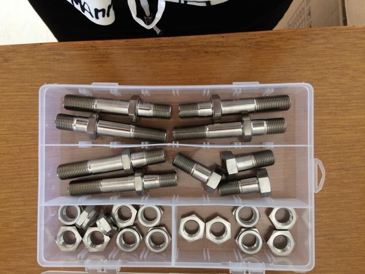 Universal Car Fitment SPRINTCAR TITANIUM SHOCK BOLT KIT apoiado pelo suporte OEM