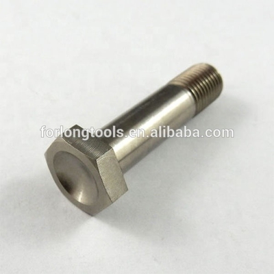 6AL-4V liga de titânio acabamento natural TITÁNIO 3/8-24 x 1-1/2 &quot; UNF HEAD HEX BOLT Short Thread Sprint Bolt DIN Standard