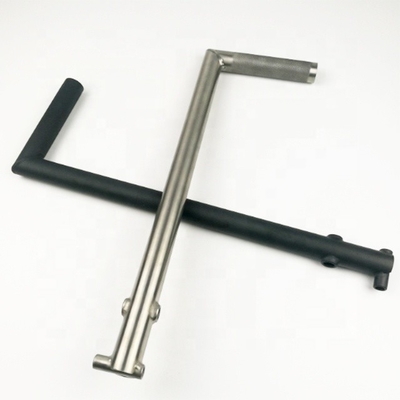 Universal Car Fitment 1&quot; Raised Rail Titanium Sprint Car Brake Pedal Lever para personalização de carros de corrida