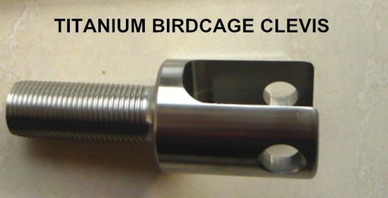 Universal Duração interna 1,17&quot; Sprint e Dwarf Racing Peças 1/2 polegada aço Birdcage Clevis para substituição / reparo